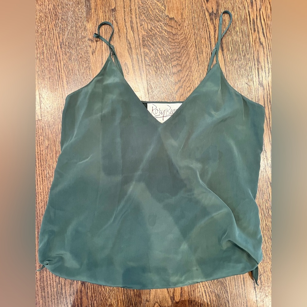 Rory Beca silk tank top size s